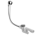 Слив-перелив, Gessi, Technical Accessories, длина троса, мм-575, диаметр слива, мм-52, материал-полиэтилен, цвет-хром арт-01452.031 — фото 1, Сливы-переливы