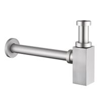 Сифон для раковины ABBER сатин арт-AF0031SP — фото 1, Сифоны для раковины