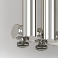 Отопительный радиатор Сунержа Эстет-1 EU50 левый 1200х225 5 секций Без покрытия арт-00-0310-1205 — фото 1, Радиаторы отопления