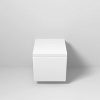 Унитаз подвесной Grossman Cristal (540х355х360) безободковый,белый с толстой крышкой,микролифт,1 место арт-GR-4495 — фото 2, Подвесные унитазы