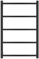 Полотенцесушитель электрический Стилье Формат 26 800х500 левый Матовый чёрный арт-31527-8050 — фото 1, Электрические полотенцесушители