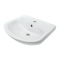 Товар: Т-50 Мебельный умывальник 50, с хромированным обрамлением, SANITA WB.FN/Т/50-C/WHT.G/S1 - фото 1 Т-50 Мебельный умывальник 50, с хромированным обрамлением, SANITA WB.FN/Т/50-C/WHT.G/S1 — фото 1, Раковины