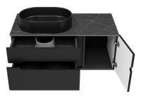 Тумба под раковину арт-П-Роя-01100-021П2Я — фото 2, Тумбы под раковину