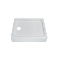 ПД25 Поддон 100х80 прямоугольный, низкий, в комплекте арт-Щ0000042951 — фото 1, Акриловые душевые поддоны