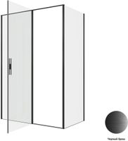 Душевой уголок Allen Brau Priority 140x80 3.31036.BBA + 3.31042.BBA черный браш 3.31036.BBA + 3.31042.BBA — фото 5, Прямоугольные душевые уголки