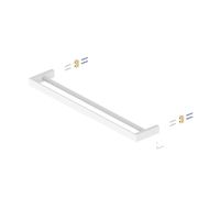 Полотенцедержатель двойной Timo Petruma никель арт-15256/13 — фото 2, Полотенцедержатели