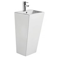 Товар: Раковина напольная AZARIO FRETTA SQUARE 440х380х835 отдельностоящая, прямоугольная арт-AZ-303 - фото 3 Раковина напольная AZARIO FRETTA SQUARE 440х380х835 отдельностоящая, прямоугольная арт-AZ-303 — фото 3, Раковины напольные