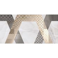 Декор Палермо D1 Геометрия 25х50 (8шт) СК000037068 — фото 1, Декоративные элементы