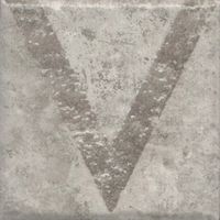 Декор Спартель 1 серый матовый 9,8х9,8 (30 шт) (З) арт-KMD3STA035GN — фото 1, Декоративные элементы