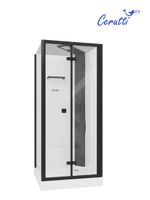 Кабина BELLA90B душевая без крыши Ceruttispa (90x90x215-225) — фото 4, Душевые кабины