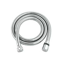 Шланг душевой двухзагибный 1,2 м, TURN-FREE, стальной, хром. LEMARK арт-LE8047S — фото 1, Душевые шланги