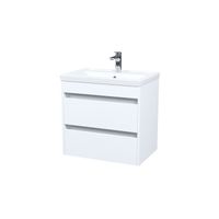 Тумба с умывальником, подвесная, 60 см, белый, Zodiac X, IDDIS, подходит умыв. 4076000i28 арт-ZDX60W0i95K — фото 2, Тумбы с раковиной