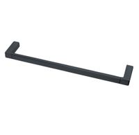 Полотенцедержатель COLOMBO DESIGN MINI Q широкий цвет графит матовый арт-B5009.GM — фото 1, Полотенцедержатели