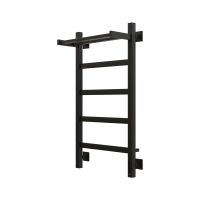 Полотенцесушитель электрический Grota Lore 430х800 черный Lore 430х800 RAL9005 EL — фото 6, Электрические полотенцесушители