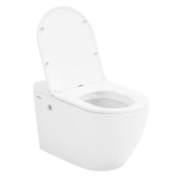 Унитаз ABBER Bequem AC1108P подвесной белый с импульсным смывом — фото 11, Подвесные унитазы