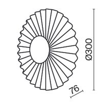 Настенный светильник (бра) Maytoni арт-MOD233WL-L11BS3K — фото 6, Бра