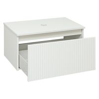 Тумба подвесная MONACO 70 /белый софт/ AQUA DE MARCO 2070WFMON — фото 3, Тумбы под раковину