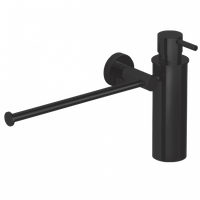 Полотенцедержатель с дозатором COLOMBO DESIGN PLUS настенный цвет черный матовый арт-W4975.NM — фото 3, Дозаторы