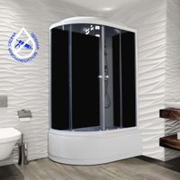 Ограждение VIVA90B N душевое Ceruttispa без поддона (90x90x195) — фото 94, Прямоугольные душевые уголки