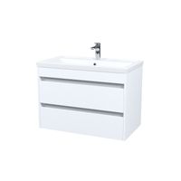 Тумба с умывальником, подвесная, 80 см, белый, Zodiac X, IDDIS, подходит умыв. 4078000i28 арт-ZDX80W0i95K — фото 2, Тумбы с раковиной