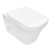 Унитаз подвесной Azario Nove 350х520х365 безободковый, c функцией биде, в комплекте быстросъемное сиденье микролифт арт-AZ-9321B — фото 14, Подвесные унитазы