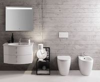 Унитаз GLOBO 4ALL напольный приставной цвет белый MD005BI — фото 2, Приставные унитазы