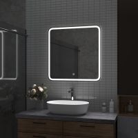 Зеркало арт-КАП-02-70_70-14 — фото 5, Зеркала в ванную комнату