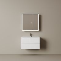 Товар: Зеркальный шкаф для ванной комнаты SANCOS Diva 800х149х800, с подсветкой, арт. арт-DIV800 - фото 3 Зеркальный шкаф для ванной комнаты SANCOS Diva 800х149х800, с подсветкой, арт. арт-DIV800 — фото 3, Зеркальные шкафы в ванную