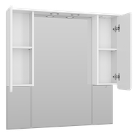 Товар: Зеркальный шкаф арт-П-Чег-02105-01Л - фото 4 Зеркальный шкаф арт-П-Чег-02105-01Л — фото 4, Зеркальные шкафы в ванную