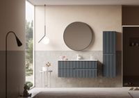 Пенал ORKA Moonlight 40 антрацит матовый, универсальный 3001322 — фото 1, Пеналы для ванной комнаты