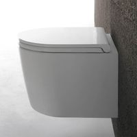 Унитаз GLOBO FORTY3 подвесной цвет белый арт-FOS06BI — фото 2, Подвесные унитазы