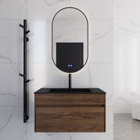 База под раковину Chiara 800 подвесная, 1 выкатной ящик soft-close, C.Oak арт-VMC-2C800CO — фото 4, Тумбы под раковину