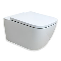 Унитаз HATRIA TECNA Y9DJ01 подвесной цвет белый — фото 1, Подвесные унитазы