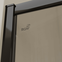 Товар: Душевая дверь в нишу RGW CL-13B 1500, профиль черный, стекло тонированное, арт-06091315-34 - фото 4 Душевая дверь в нишу RGW CL-13B 1500, профиль черный, стекло тонированное, арт-06091315-34 — фото 4, Раздвижные душевые двери