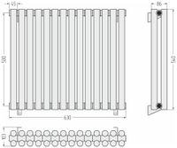 Товар: Отопительный радиатор Сунержа Эстет-11 500х630 14 секций RAL 9007 Серо-алюминиевый арт-9007-0302-5014 - фото 1 Отопительный радиатор Сунержа Эстет-11 500х630 14 секций RAL 9007 Серо-алюминиевый арт-9007-0302-5014 — фото 1, Радиаторы отопления