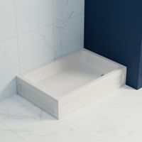 Душевой поддон прямоугольный RGW B/CL-S 90x120, белый, арт-16180292-51 — фото 7, Акриловые душевые поддоны