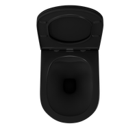 Унитаз подвесной безободковый D&K Venice , черный арт-DT1026025 — фото 6, Подвесные унитазы