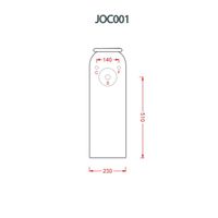 Пьедестал Artceram Jolie цвет calacatta gold арт-JOC001 94 00 — фото 2, Пьедесталы для раковины