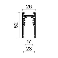 Шинопровод накладной/подвесной Technical TRX034-412W — фото 2, Шинопроводы