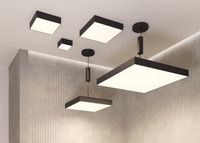 Потолочный светильник Technical C032CL-45W4K-SQ-B — фото 3, Подвесные светильники