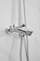 Душевая система BELZ, хром, арт-B25713 — фото 5, Душевые стойки