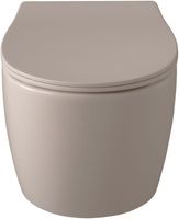 Чаша подвесного унитаза Allen Brau Fantasy айвори арт-4.11004.IV — фото 8, Подвесные унитазы