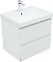 Товар: Тумба с раковиной Aquanet Альтера 60 цв. белый матовый 00340885 - фото 12 Тумба с раковиной Aquanet Альтера 60 цв. белый матовый 00340885 — фото 12, Тумбы с раковиной