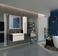 ANETO Тумба под раковину VICTORIA-N UNIK 80, белый глянец, ROCA арт-7857430806 — фото 6, Тумбы под раковину