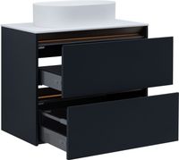 Тумба под раковину Allen Brau Activity 80 1.34012.AM антрацит матовый/олива браш — фото 10, Тумбы под раковину