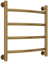 Полотенцесушитель водяной Сунержа Галант+ 500х500 Состаренная бронза арт-05-0200-5050 — фото 4, Водяные полотенцесушители