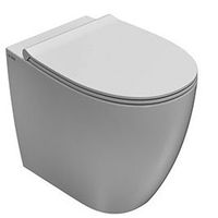 Унитаз GLOBO 4ALL напольный приставной цвет белый MD005BI — фото 1, Приставные унитазы