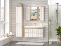 Шкаф-пенал арт-BAL-05035-03Л — фото 5, Пеналы для ванной комнаты