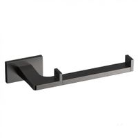 Держатель туалетной бумаги COLOMBO DESIGN LOOK B1608.GM без крышки цвет графит матовый — фото 1, Держатели туалетной бумаги