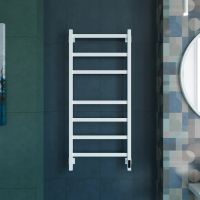 Полотенцесушитель электрический Grota Nosto 530х1200 белый Nosto 530х1200 RAL9016 EL — фото 3, Электрические полотенцесушители